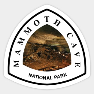 Mammoth Cave National Park shield Sticker